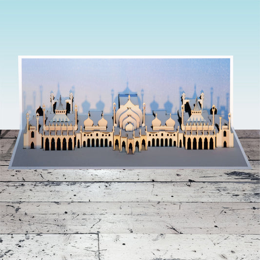 The Royal Pavilion - Brighton Pavilion - Brighton Card - Pop Up Card - 3d Card -Blank - #POP-61