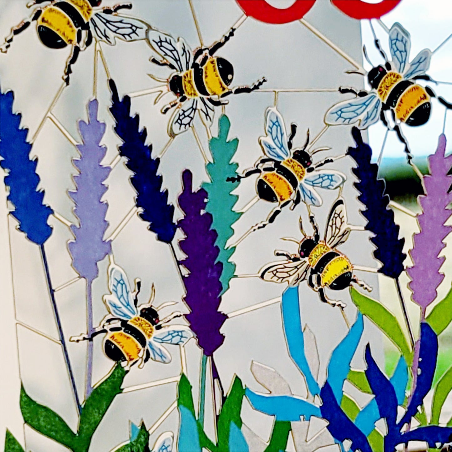 Age 80 Birthday Card, 80th Birthday Card, Bee Card - Be080