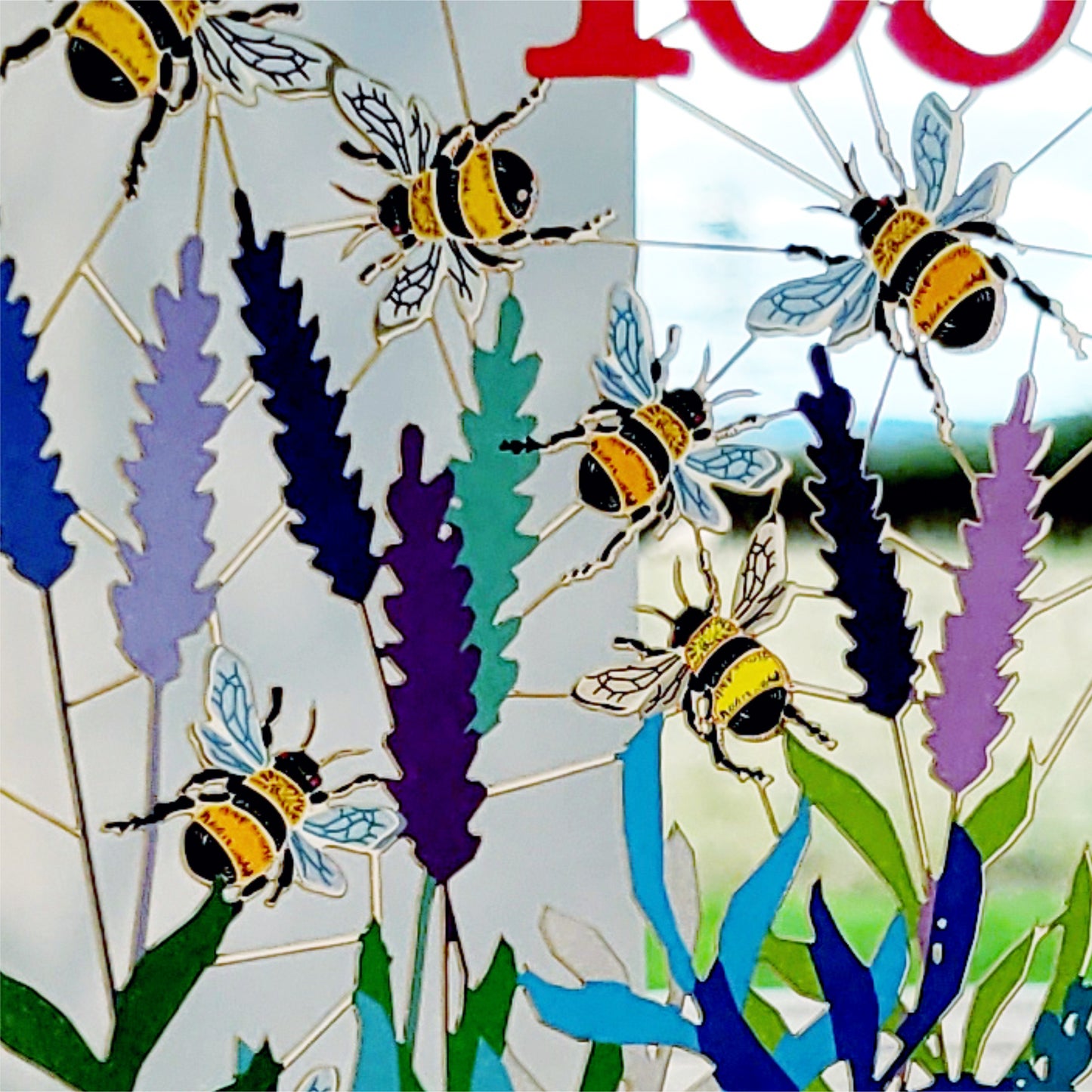 Age 103 Birthday Card, 103rd Birthday Card, Bee Card - Be103