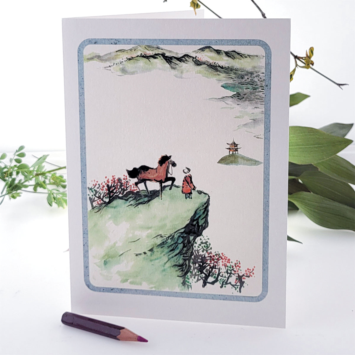 Horse Whisperer - Blank - Horse Card - D04