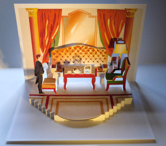 Pop Up - Blank - High Tea - 3d Card, Pop Up Card - #POP-126