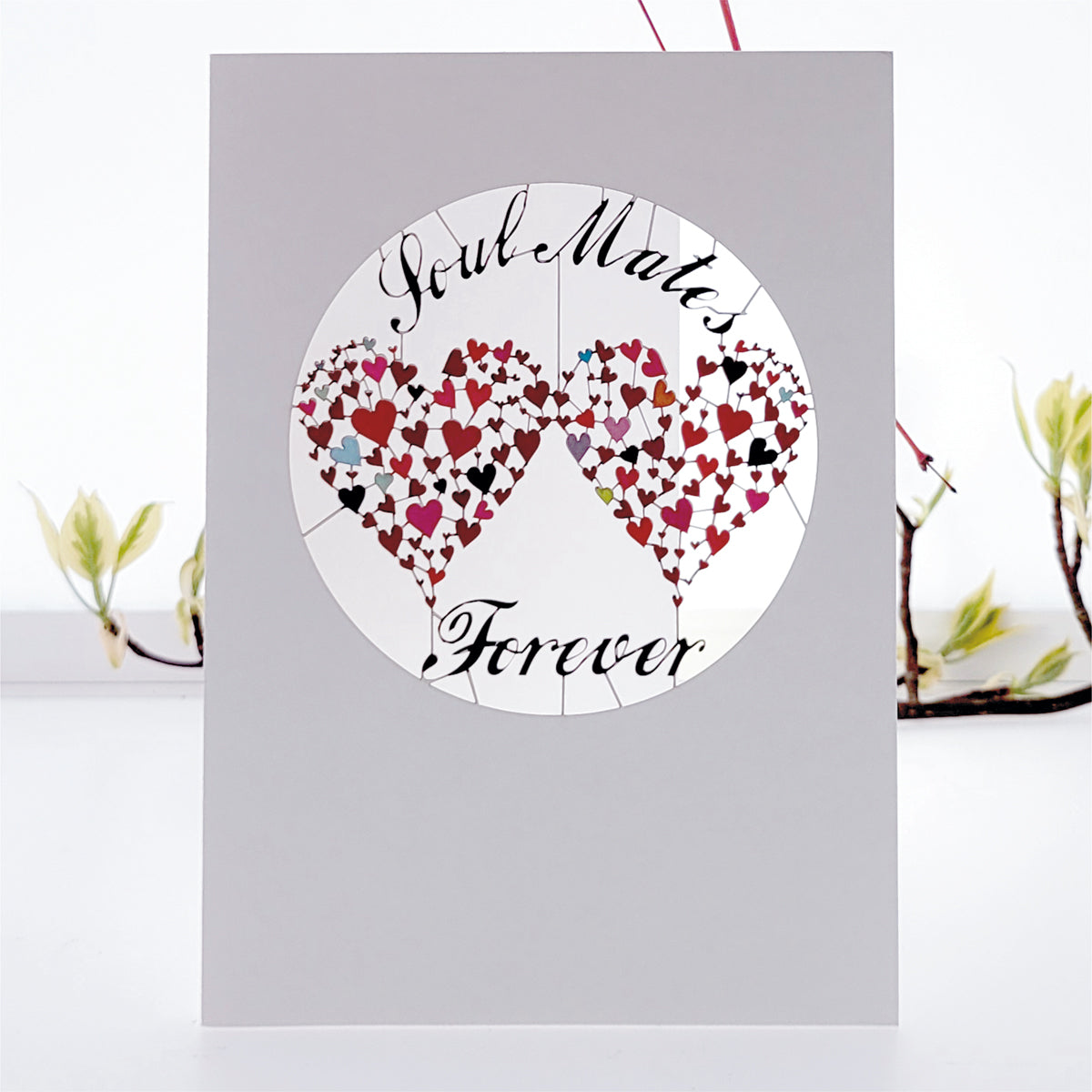 Love/Valentines Card - ''Soul Mates Forever'' VPM005