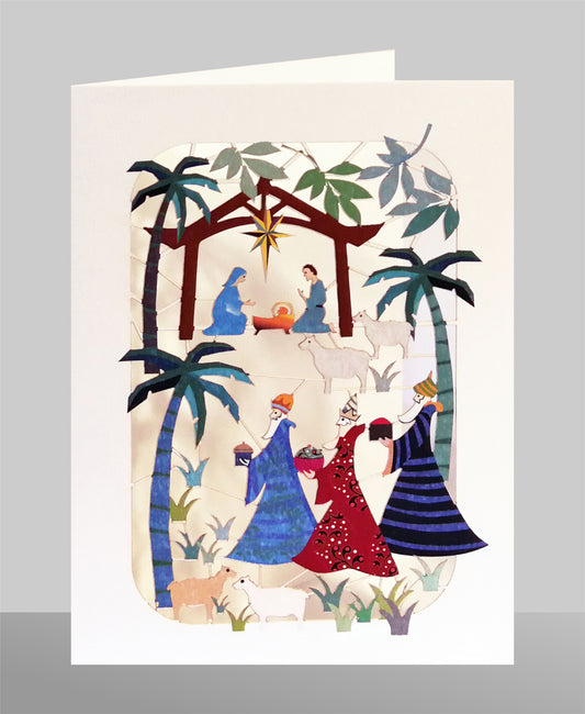 Three Wise Men - Christmas Card - Blank - #XP-053