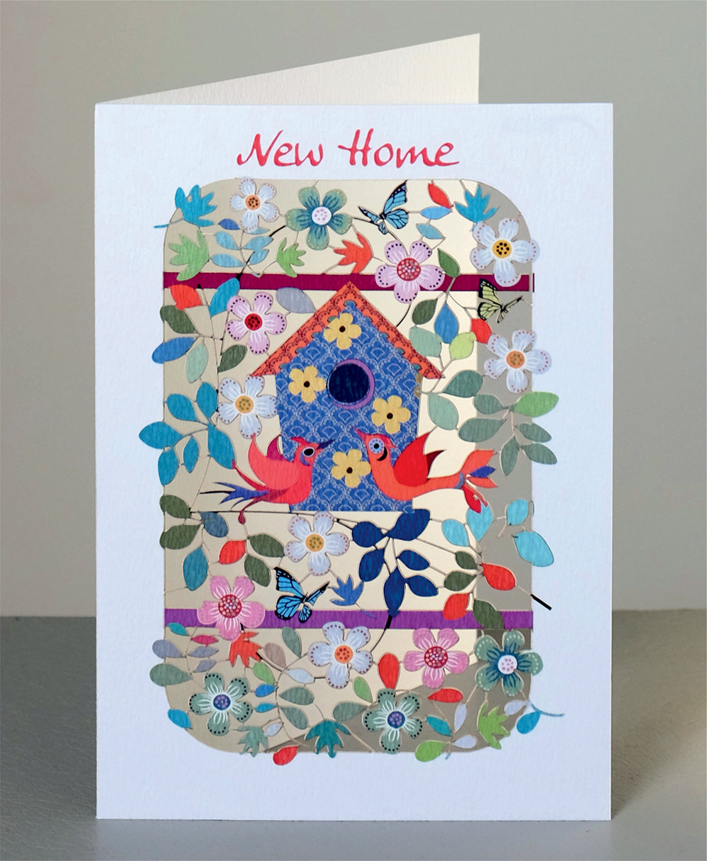 ''New Home'' - Bird House Card - PM281