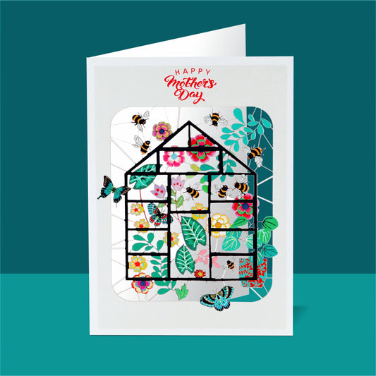 Greenhouse - ''Happy Mother's Day'' - Mother's Day Card - PMM 302