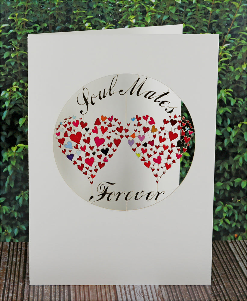 Love/Valentines Card - ''Soul Mates Forever'' VPM005