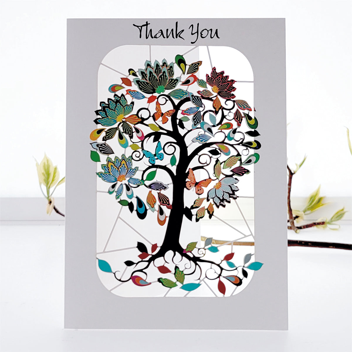 ''Thank You'' - Tree - Thank You Card, #PM-268