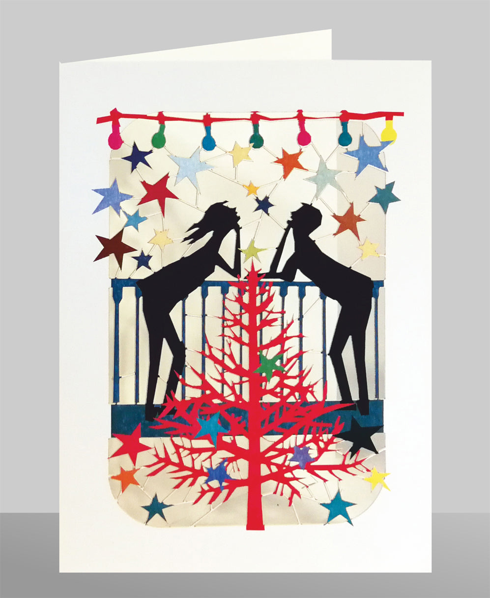 Christmas Couple- Christmas Card - Blank - #XP-021