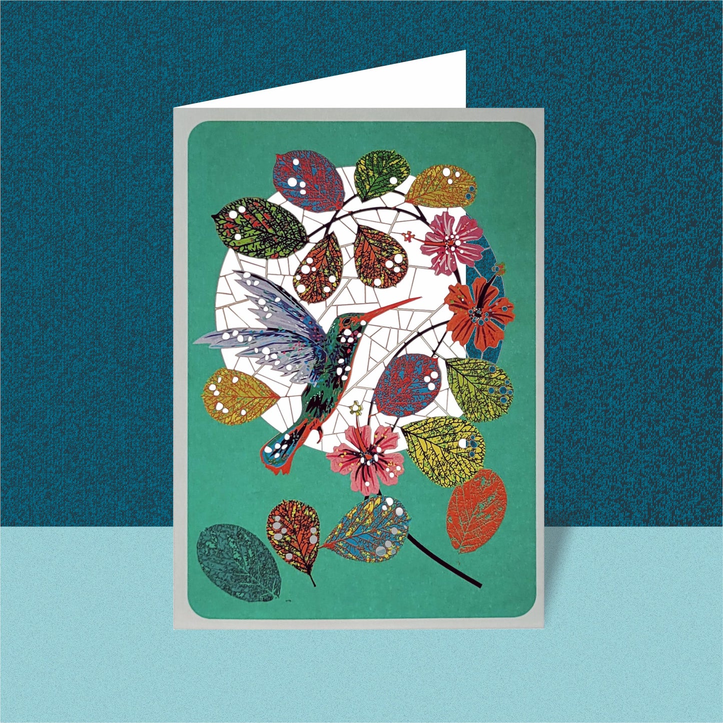 Hummingbird Greetings Card - Blank - Bird Card - PM174