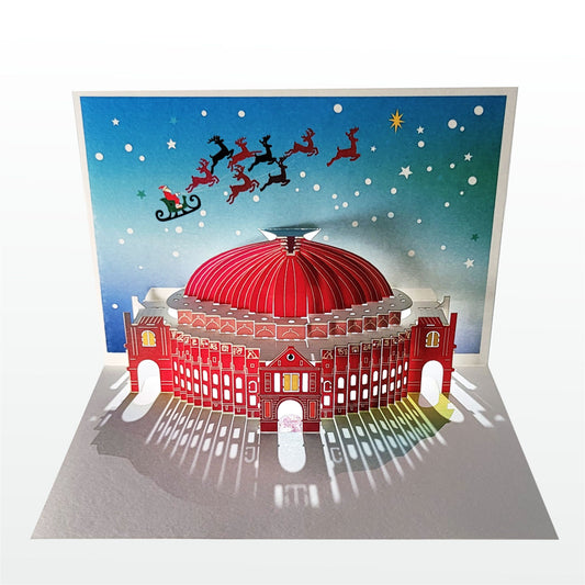 Pop Up - ''The Royal Albert Hall'' - Christmas Card - 3d Card, Pop Up Card - #POP-027