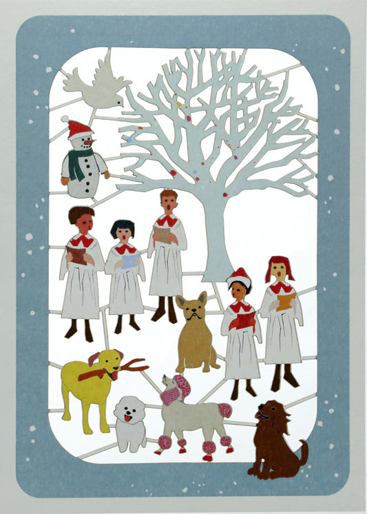 Christmas Choir - Christmas Card - Blank - #XP-093