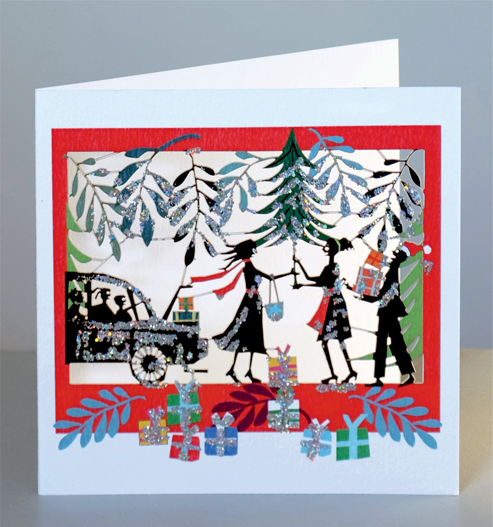 Christmas Preparation - Glitter - Christmas Card - Blank - XPM025